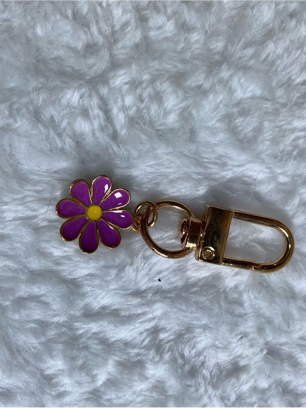 Daisy Charm or Zipper Pull CHOOSE 1